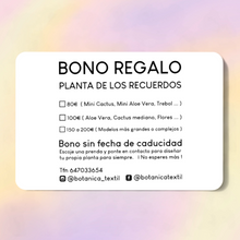 Cargar imagen en el visor de la galería, BONO PLANTA DE LOS RECUERDOS