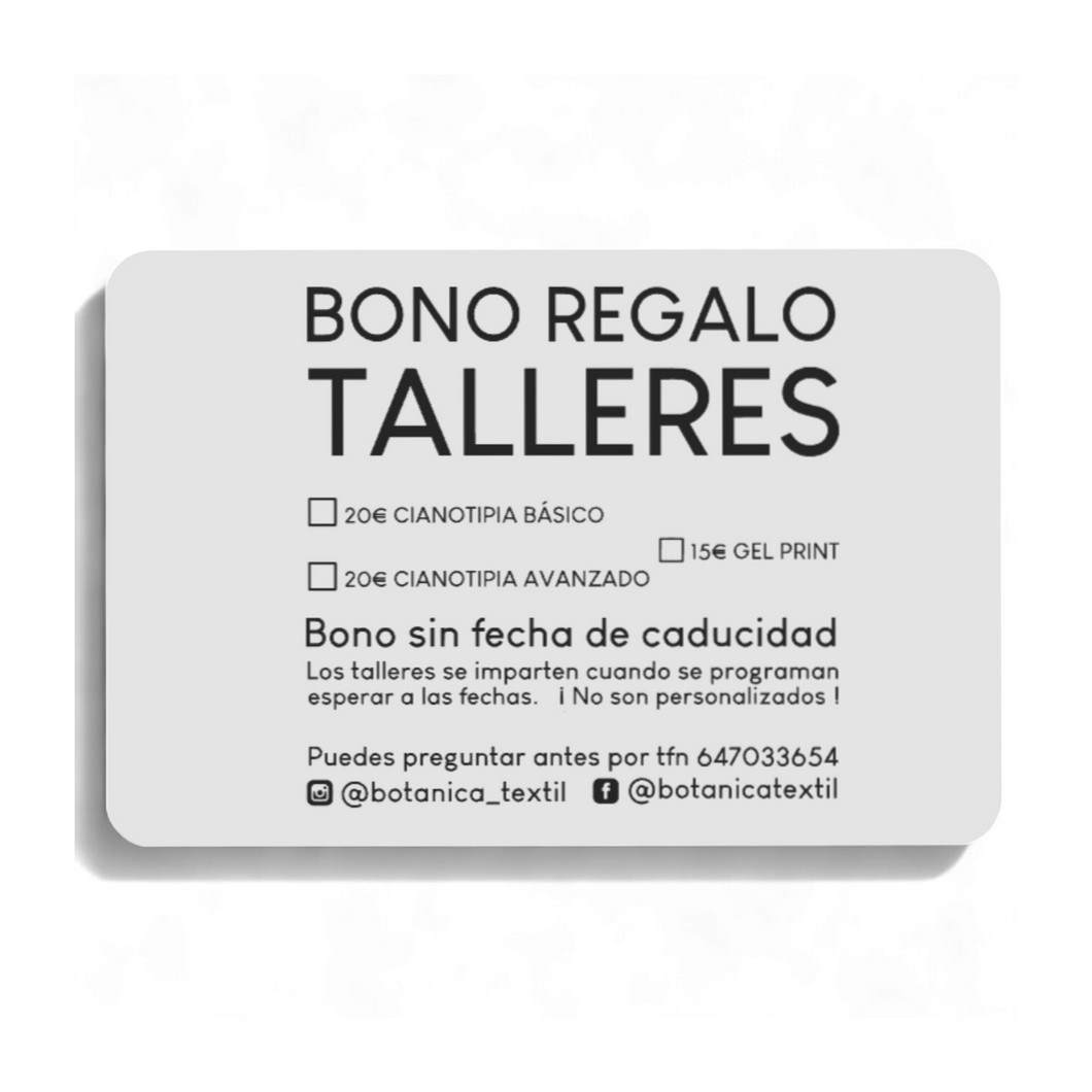 BONO TALLERES