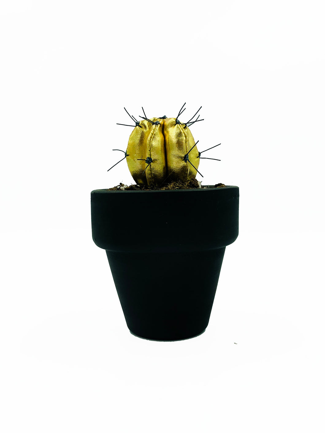 Mini Cactus - S - Dorado Brillo