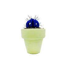 Cargar imagen en el visor de la galería, Mini Cactus - S - Azul Brillo