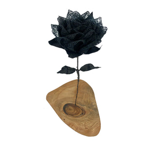 Rosa Negra - Puntilla - Encaje